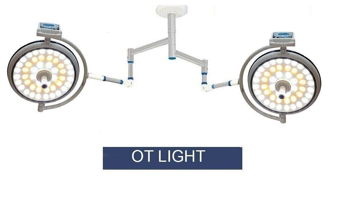 Advanced Surgical LED OT Light Operation Theater Double Dome Ceiling Lamp**
