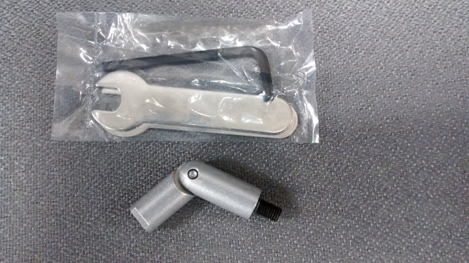 Door Holder Extension Rod, Chrome, 2" Adjustable, RSG #DHE2APC