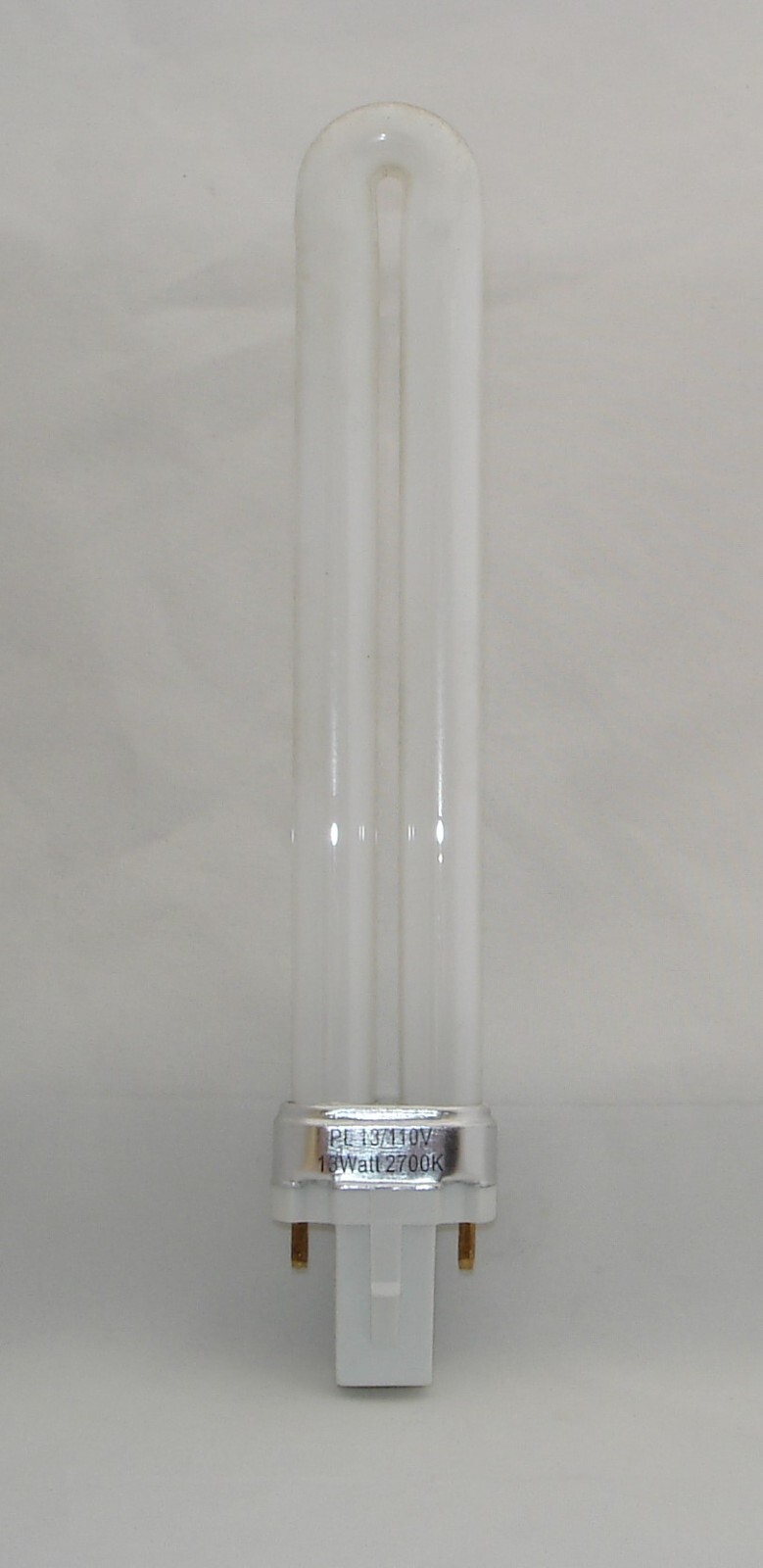 2 pcs. PL 13W 110V G23 Base 1U Tube CFL 2700K WarmLight Compact Fluorescent Bulb