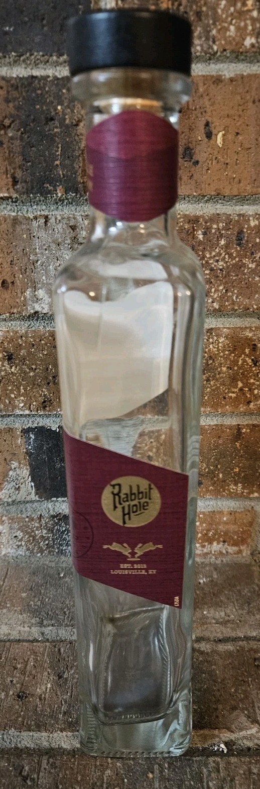 Rabbit Hole Dareringer Sherry Finished Bourbon Bottle Empty, Unrinsed