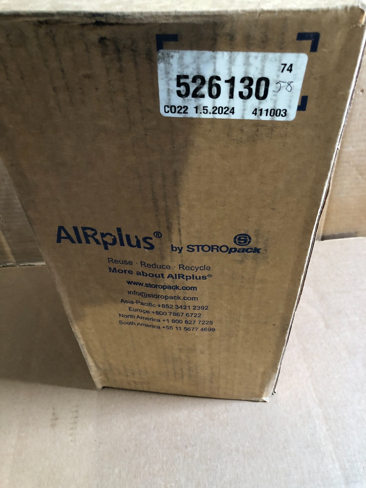 NEW STOROpack AIRplus 526130 Air Pillow Film, 16" 9.88" 16P 1950' Roll