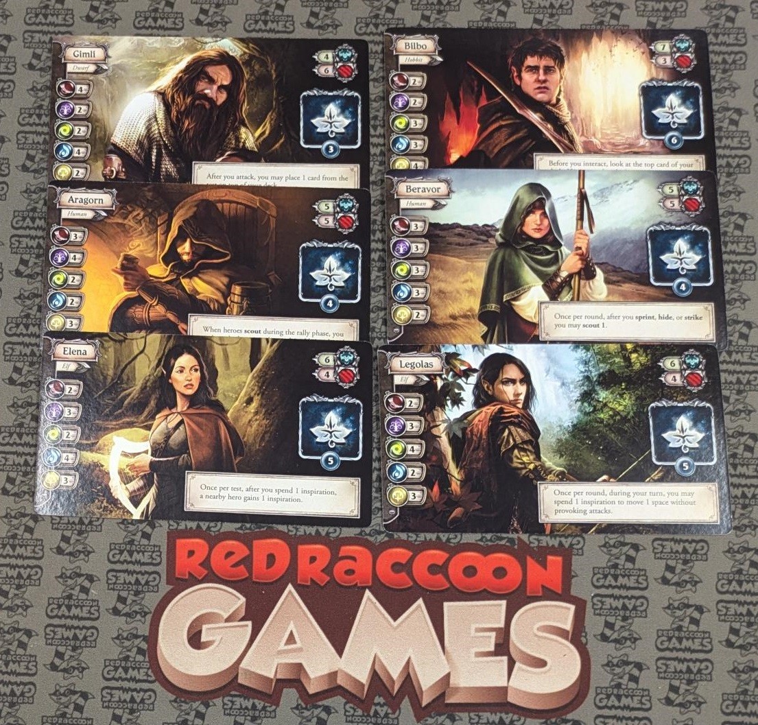 The Lord of the Rings Journeys in Middle Earth Character Promos
