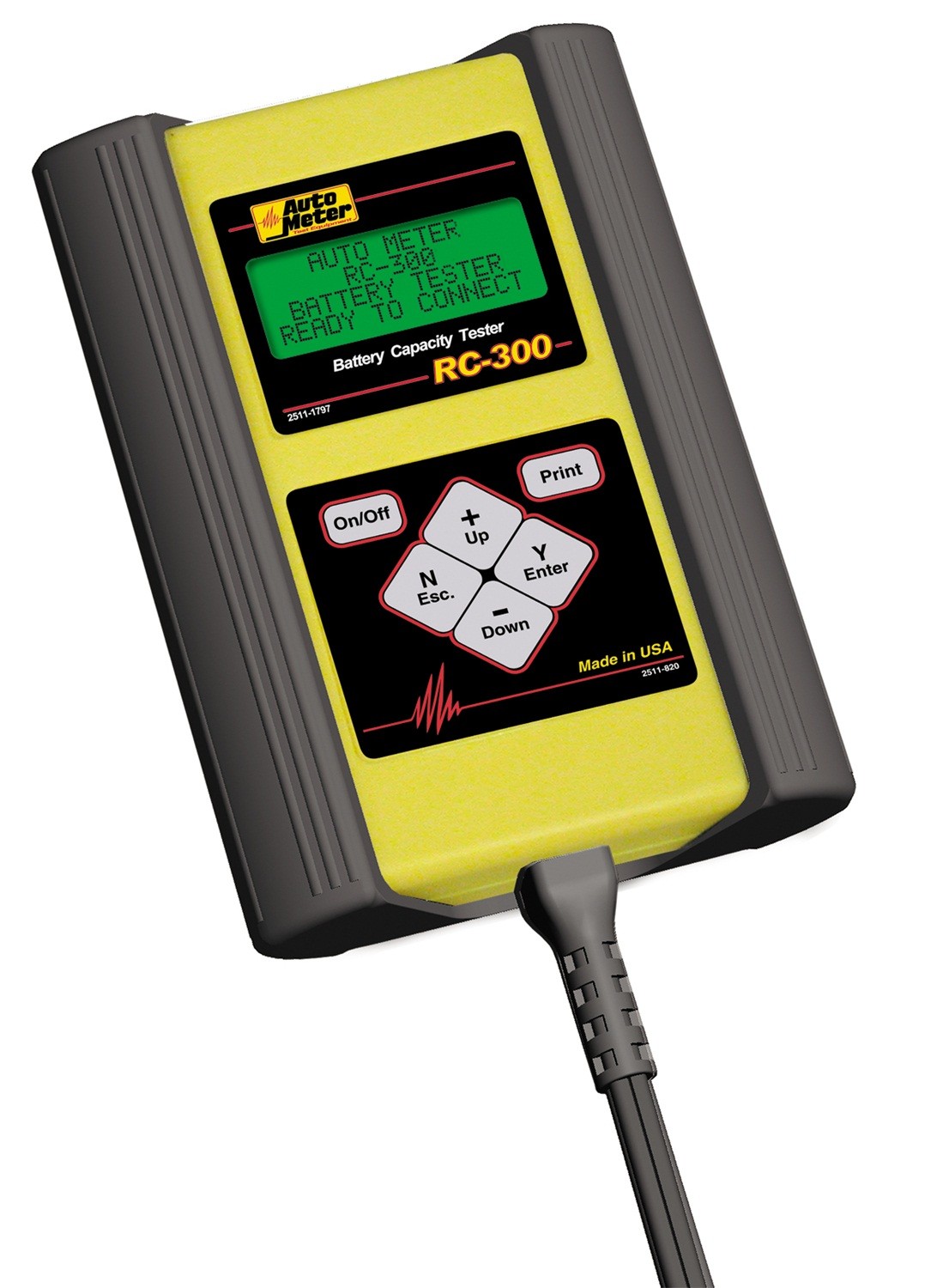 Autometer RC-300 4-50Ah Battery Capacity Tester Handheld