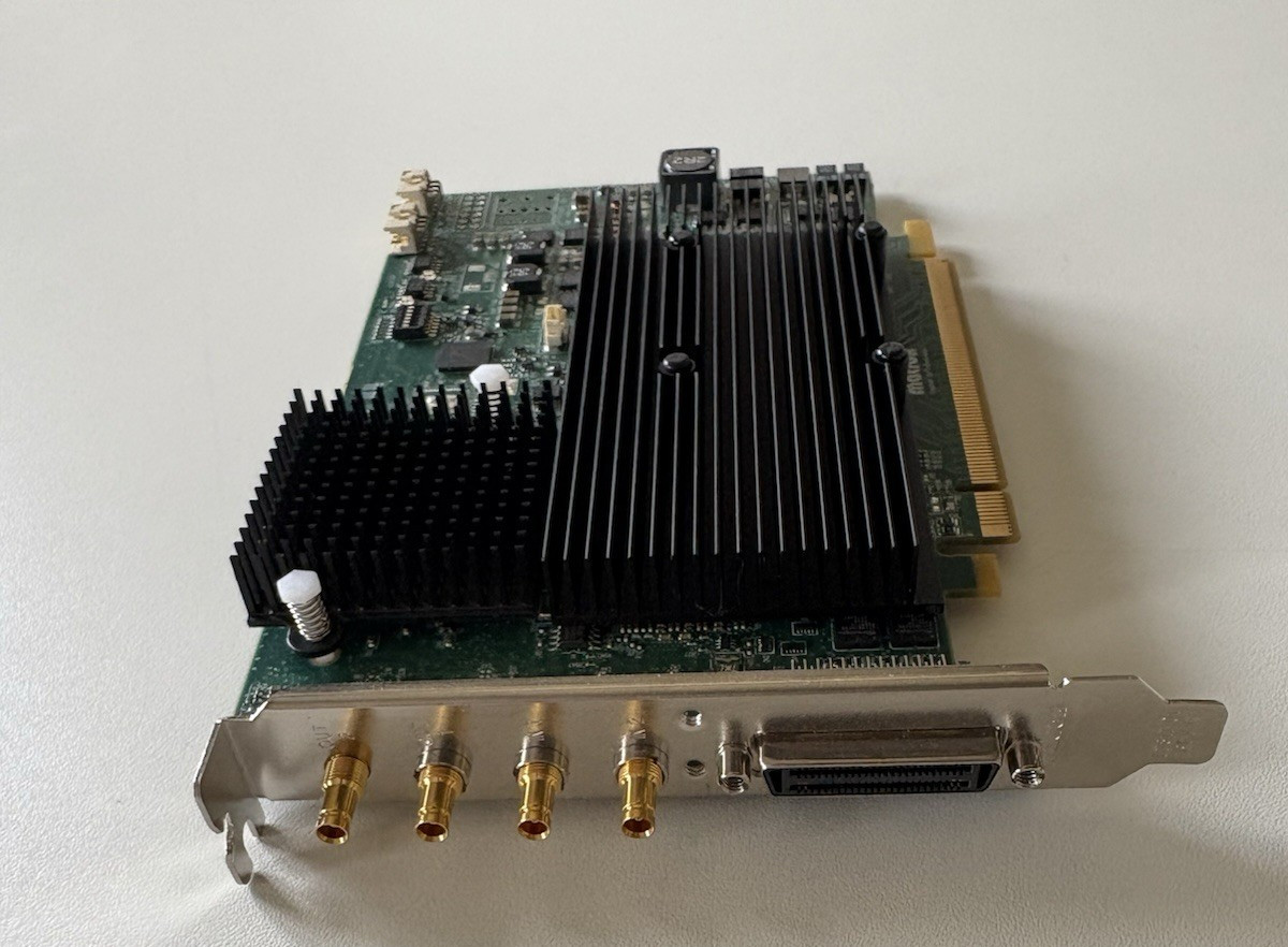 Matrox DigiSuite HD Capture Card - 4x BNC + VHDCI - PCIe Video Interface