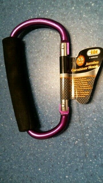 IIT 5-1/2" Jumbo Carabiner Hook Purple   (92640)  FS