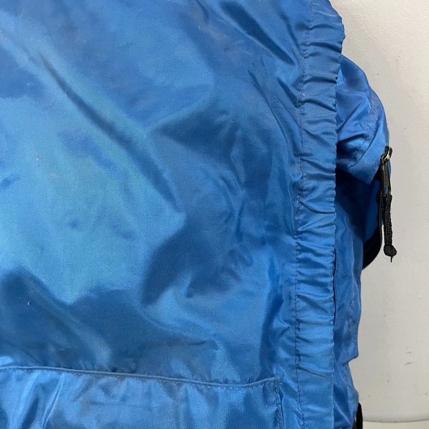 Vintage Coleman Peak 1 External Frame Hiking Backpack Blue Camping Pack Large