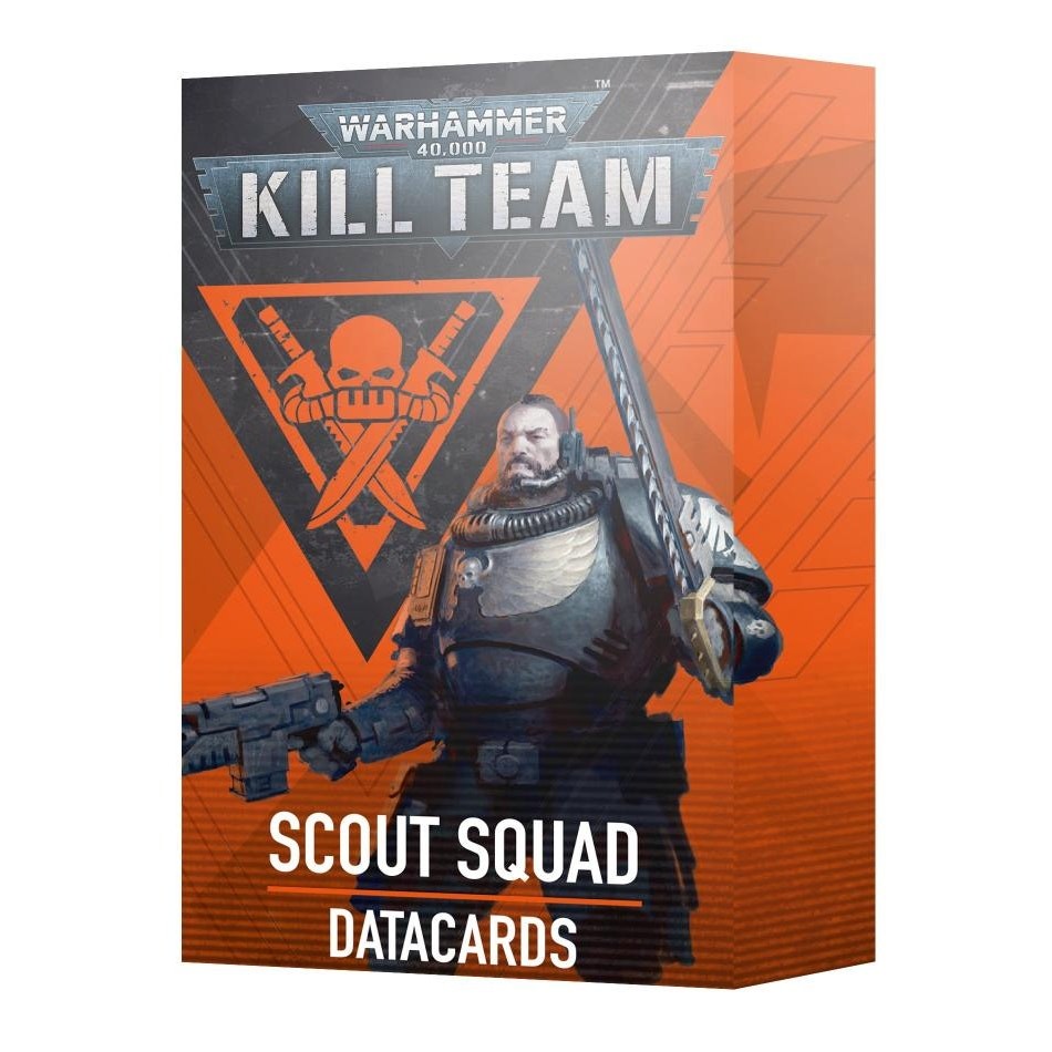 Warhammer 40,000 Scout Squad Data Cards NEW and SEALED Games Workshop - FREE P&P