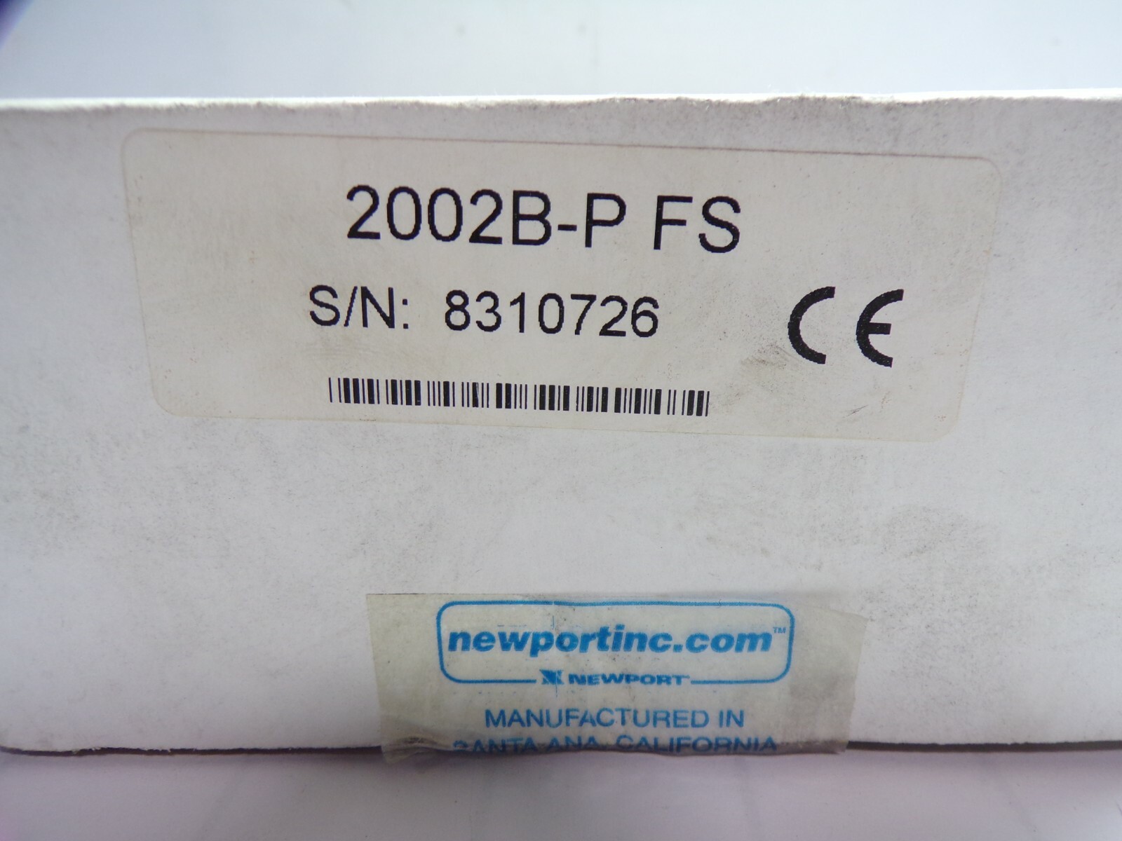 NEWPORT DIGITAL PROCESS PANEL METER 115V 2002B-P FS