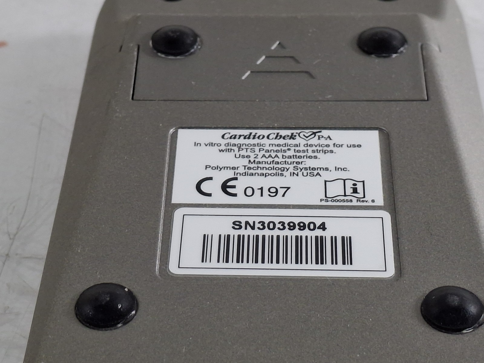 Polymer Technology Systems, Inc. CardioChek PA Analyzer