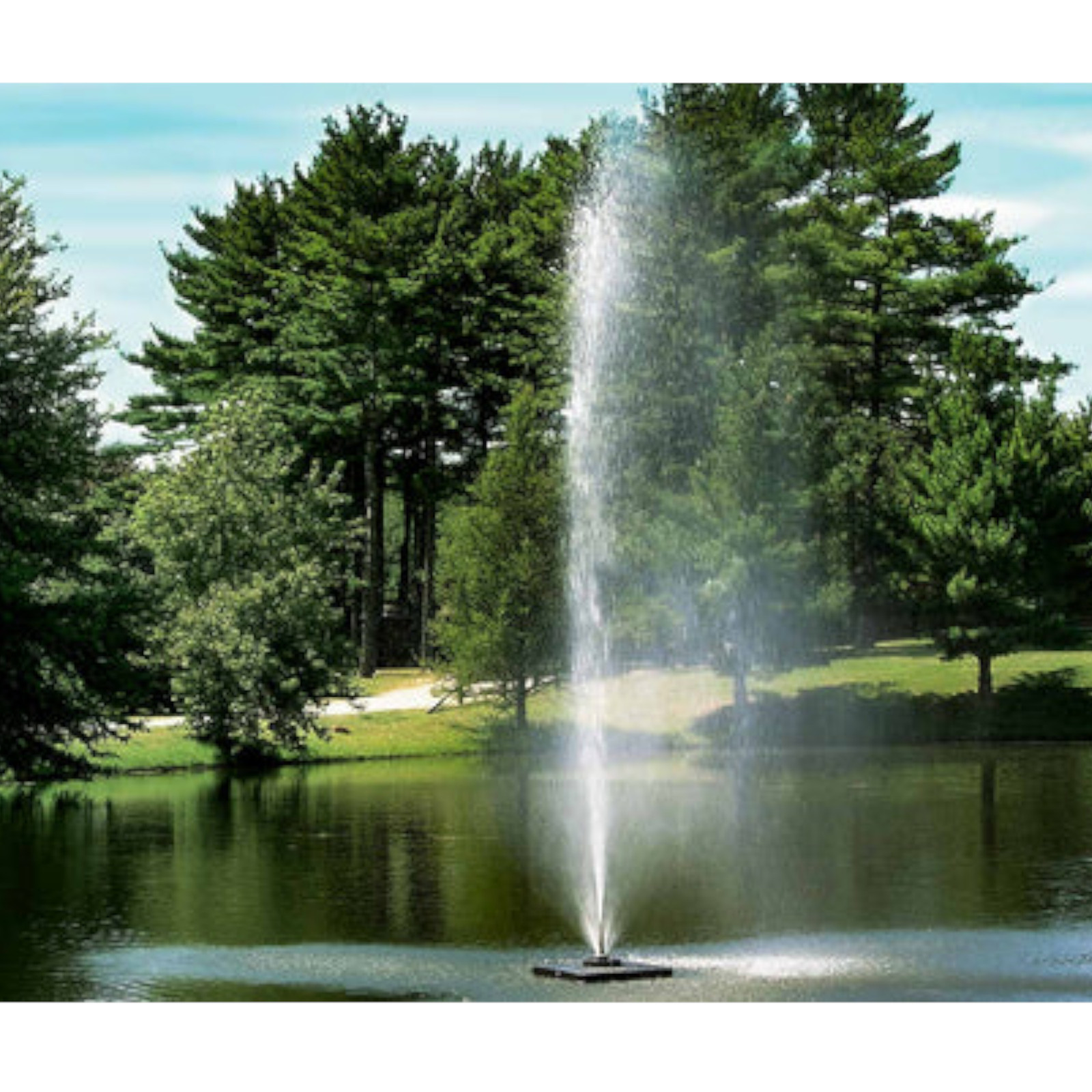 Jet Stream Fountain, 1/2 Hp 115 V, 100 Ft 12-2 Scott Aerator 13522.100