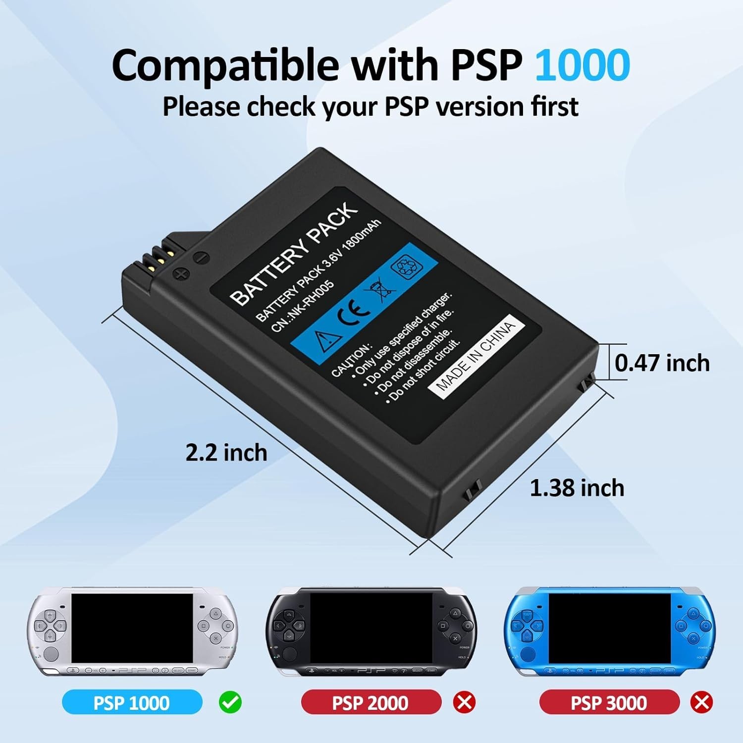 Dual 1800mAh PSP Batteries with LED Charging Station - Enhance Your Gaming Life