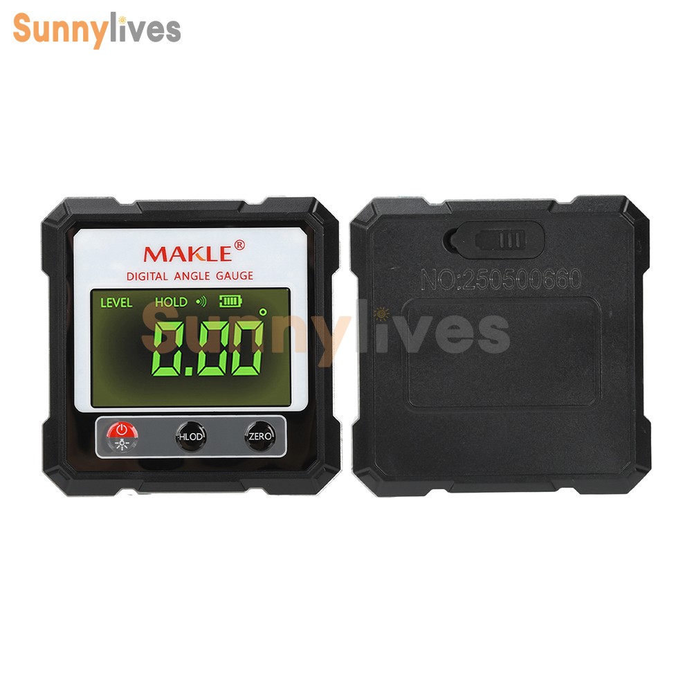 Digital Angle Finder Laser Level Gauge Inclinometer Magnetic Protractor Type-C
