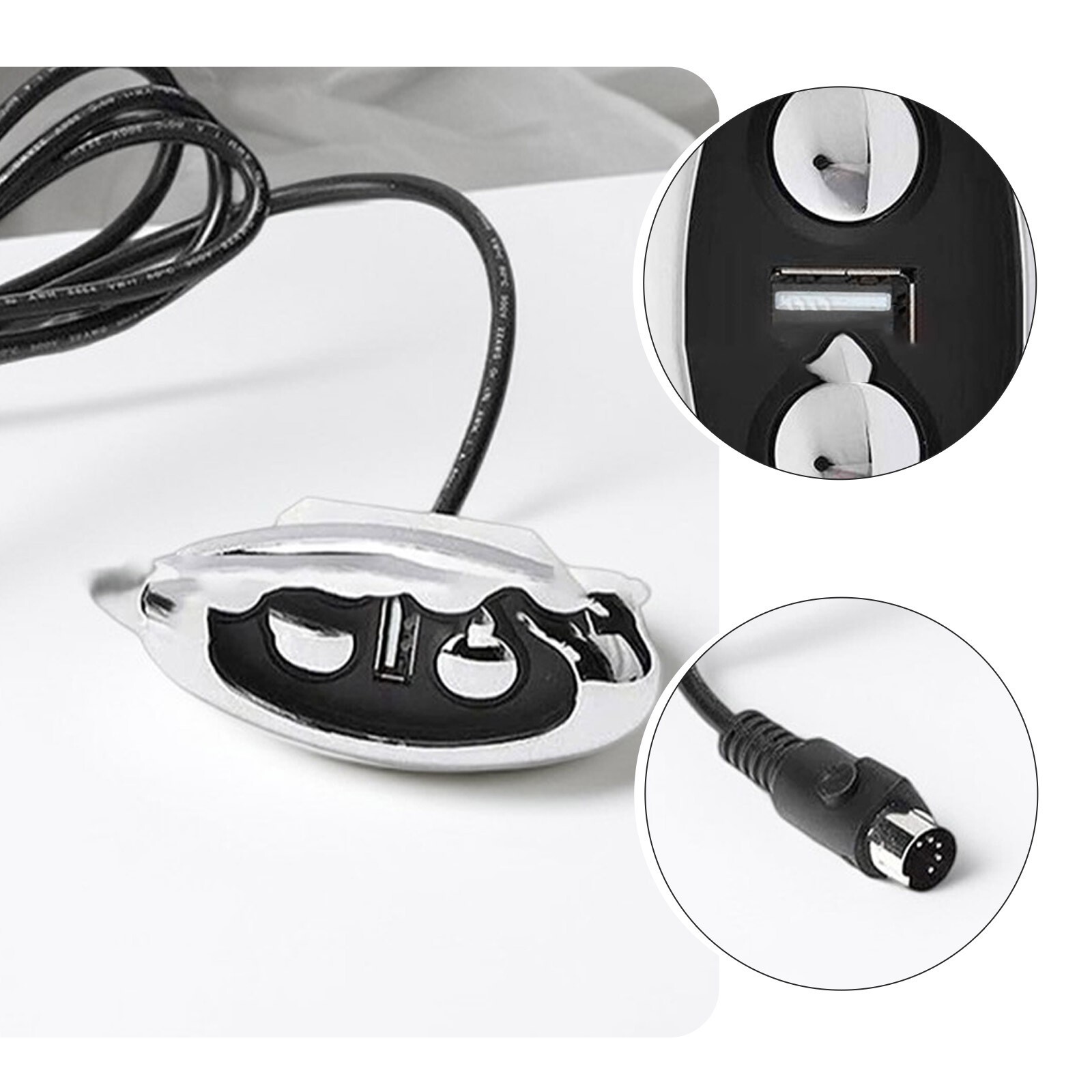 Mulin Electric Switch - MLSK14-C Button Power Recliner Switch + USB fGpu