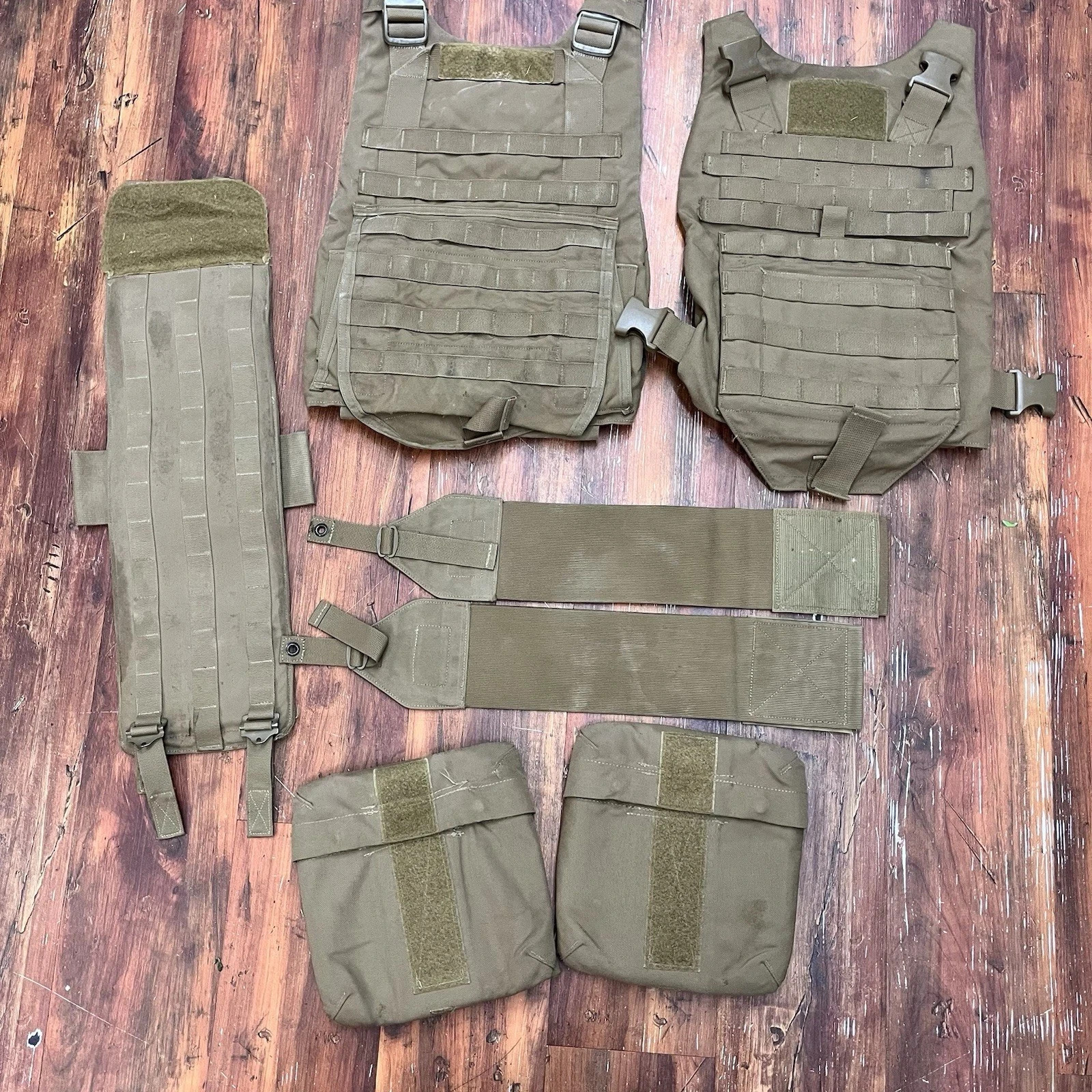 USMC Plate Carrier Gen 2 Large Kit Soft Body Armor Crye Lbt Filbe Frog Marpat