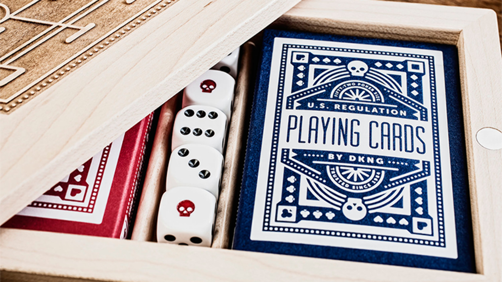 ARCH-DKNG (Blue Wheel) Playing Cards by Art of Play