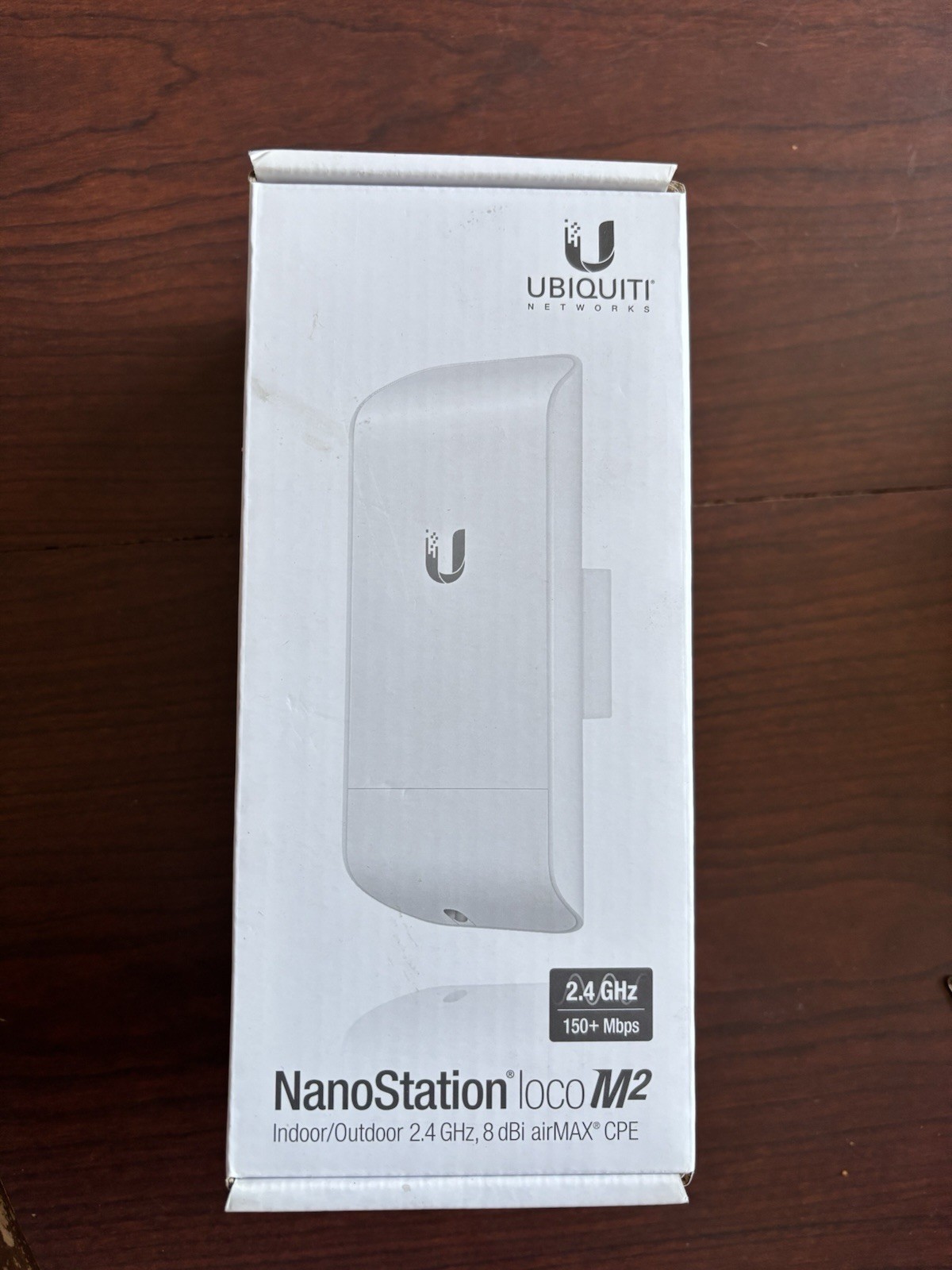 Ubiquiti Loco M2 NanoStation Indoor/Outdoor 2.4 GHz, 8dBi airMAX CPE 150+ Mbps