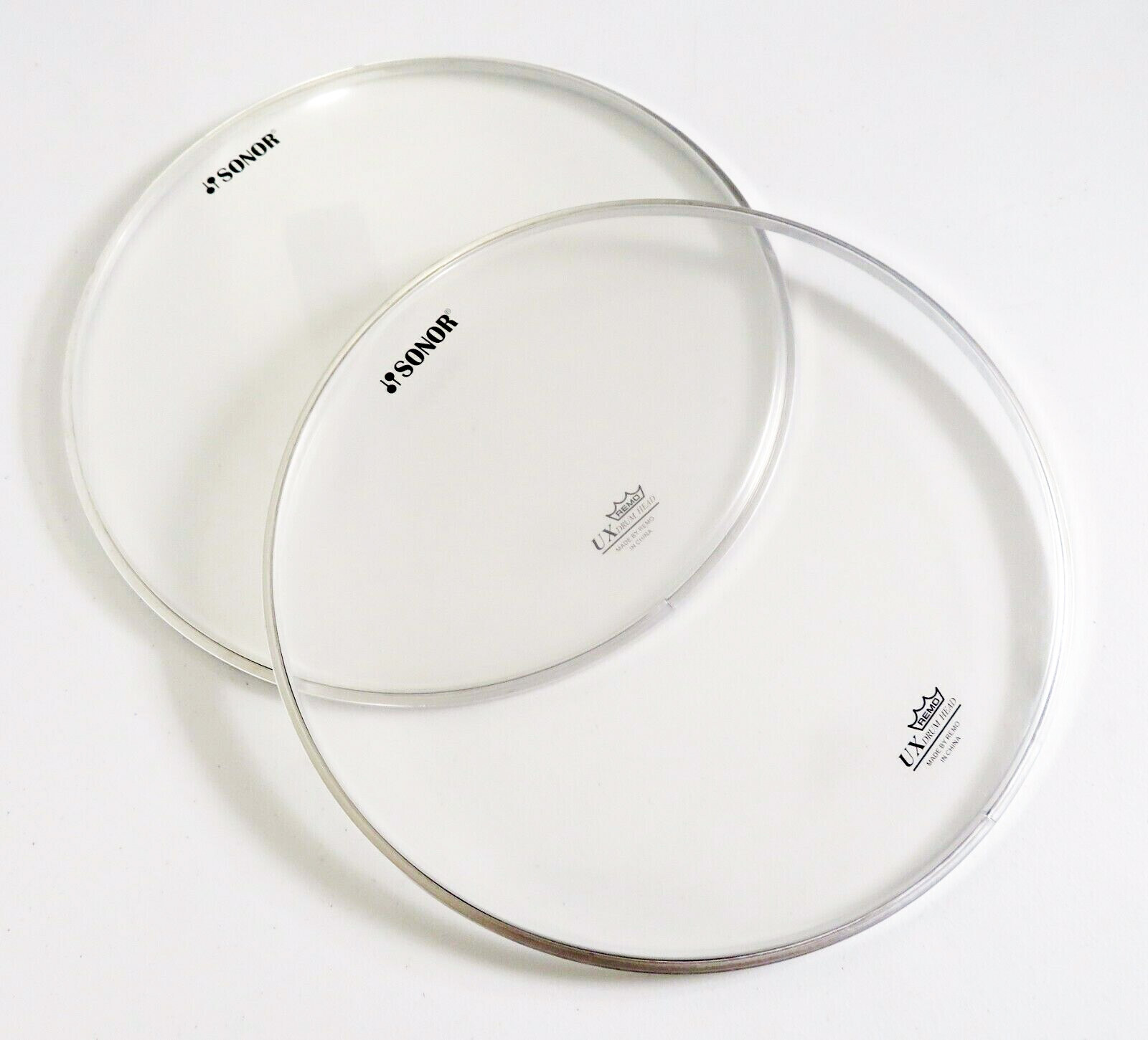 NEW Sonor Remo 13" Clear Tom Drum Heads (Batter/Resonant/Top/Bottom/Ambassador)