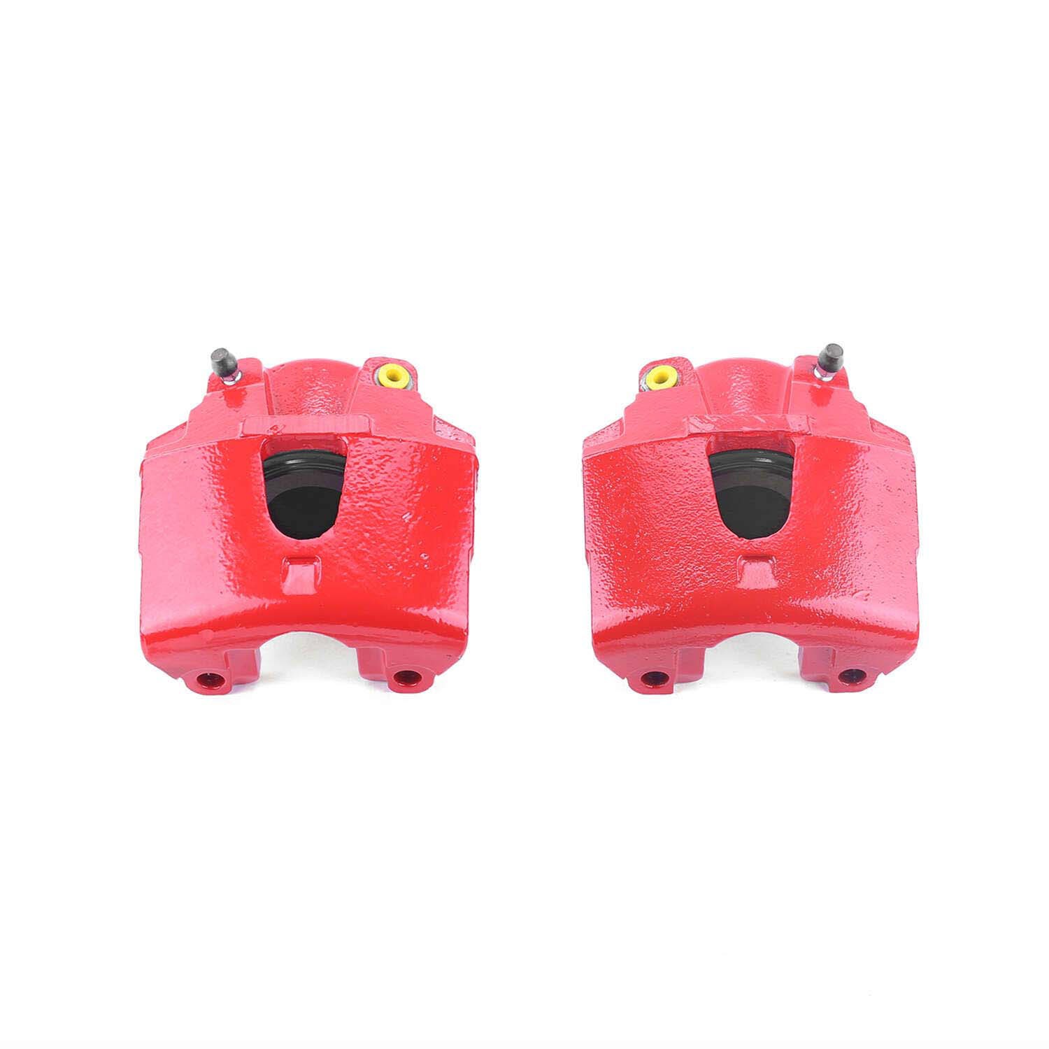 Power Stop for 00-02 Dodge Dakota Front Red Calipers w/o Brackets - Pair