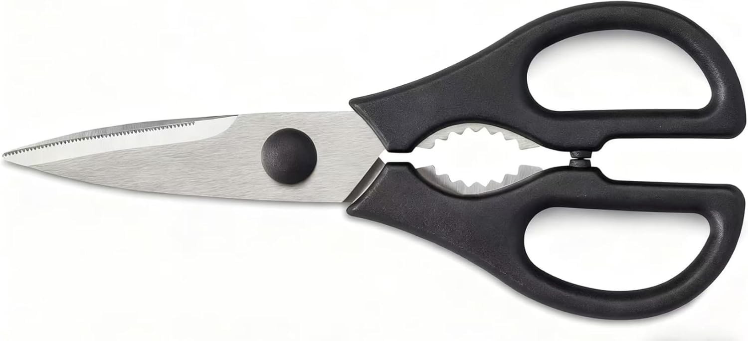 Kitchen Scissors, Pull-Apart Kitchen Shears – Heavy-Duty Stainless Steel Scis...