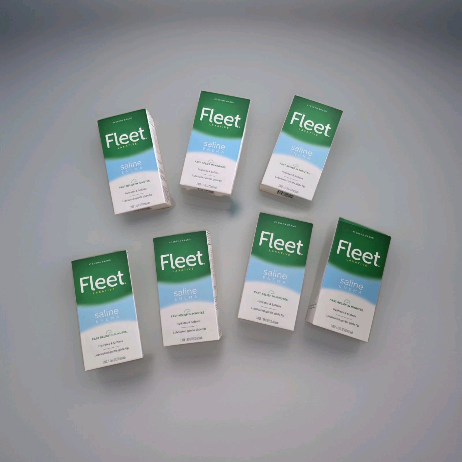 Fleet Laxatives Saline Enema Bundle