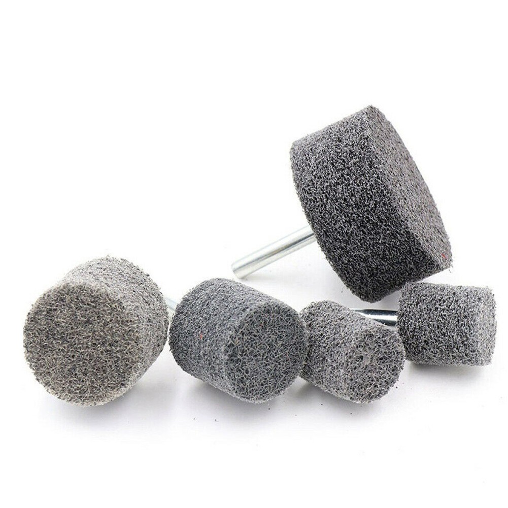 1pc 20-50mm Nylon-Fiber-Polishing Wheel-Abrasive 6mm-Shank For Drill Grinder New