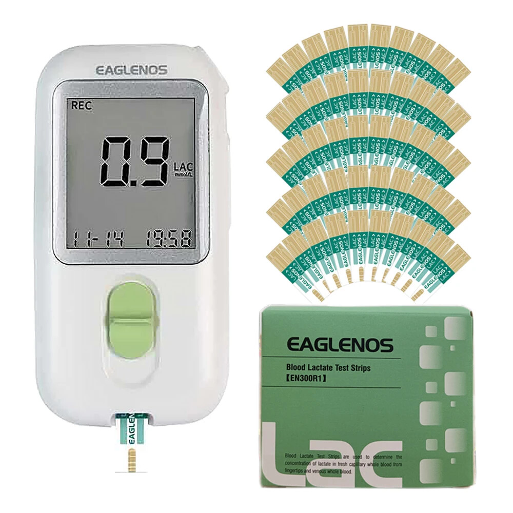 Blood Lactate MonitorTraining Meter Kit Lactic Acid Test for Athlete Performance