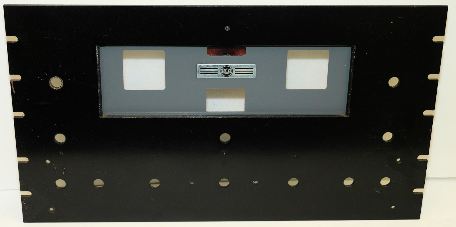 Vintage RCA AR-77 (Military Version?) FACEPLATE / FRONT PANEL - Weighs 10 Pounds