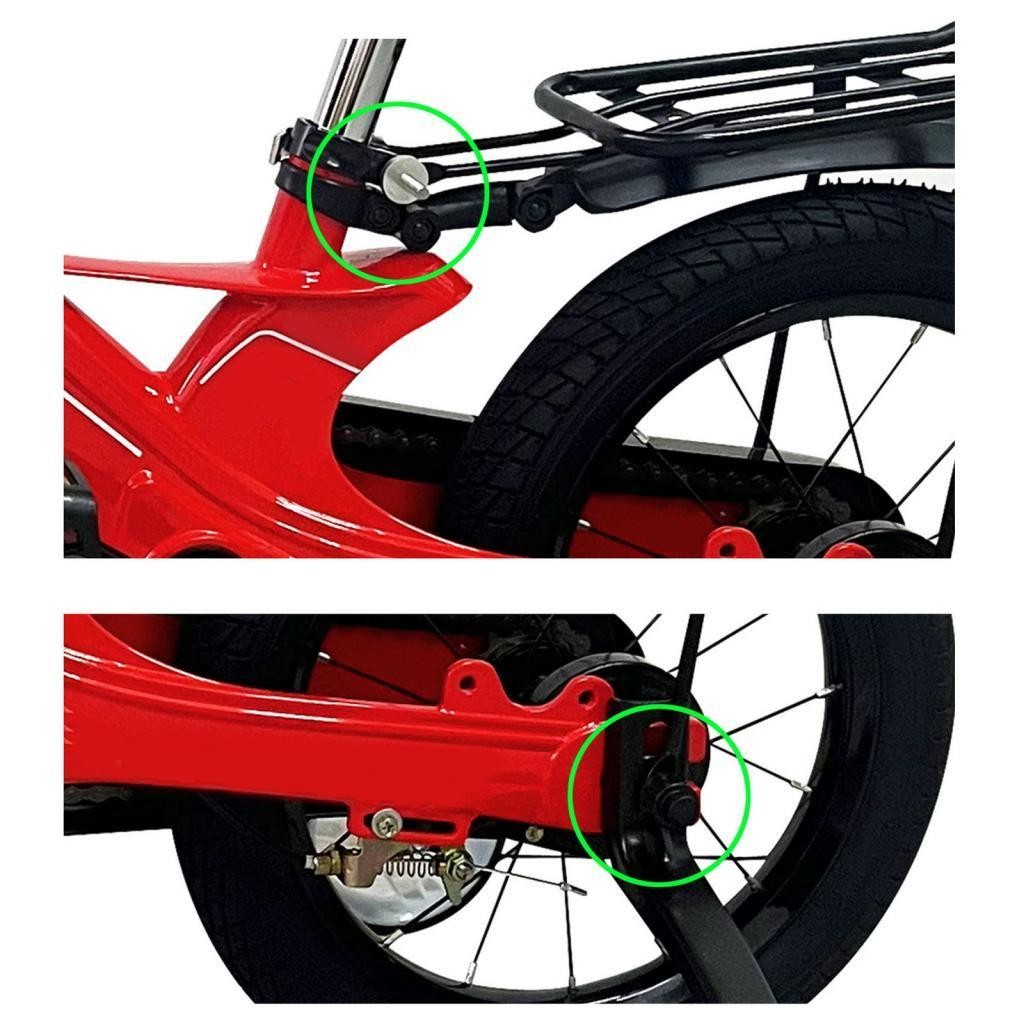 Kids Bicycle Carrier Rack Panniers Bracket Rear Bike Rack for Mountain