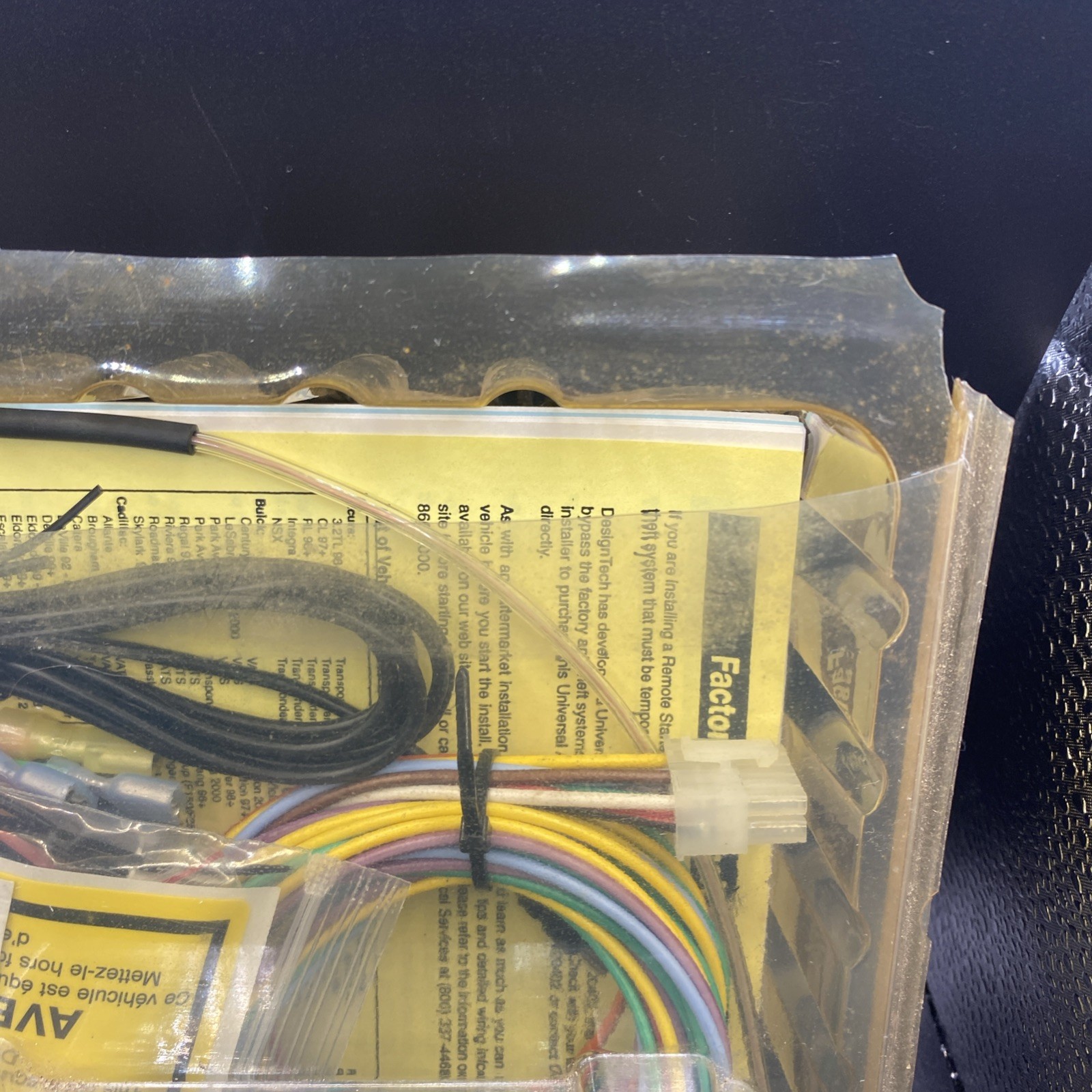 Ready Start 24727 Remote Car Starter Kit Module Wiring VHS Manual Keyless