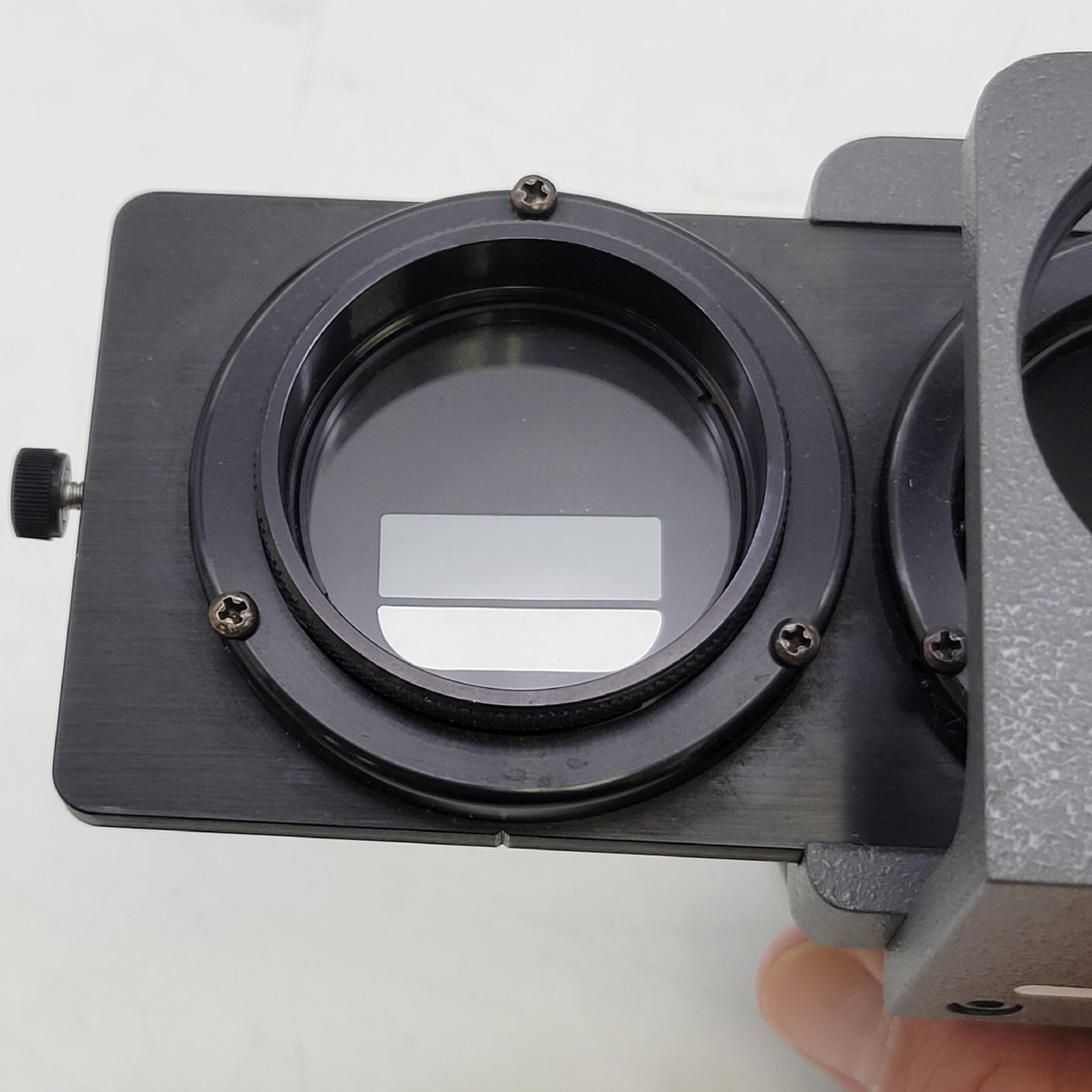 Hoffman Modulation Inverted Microscope Condenser Model EP4 40mm WD 0.5NA HMC 40
