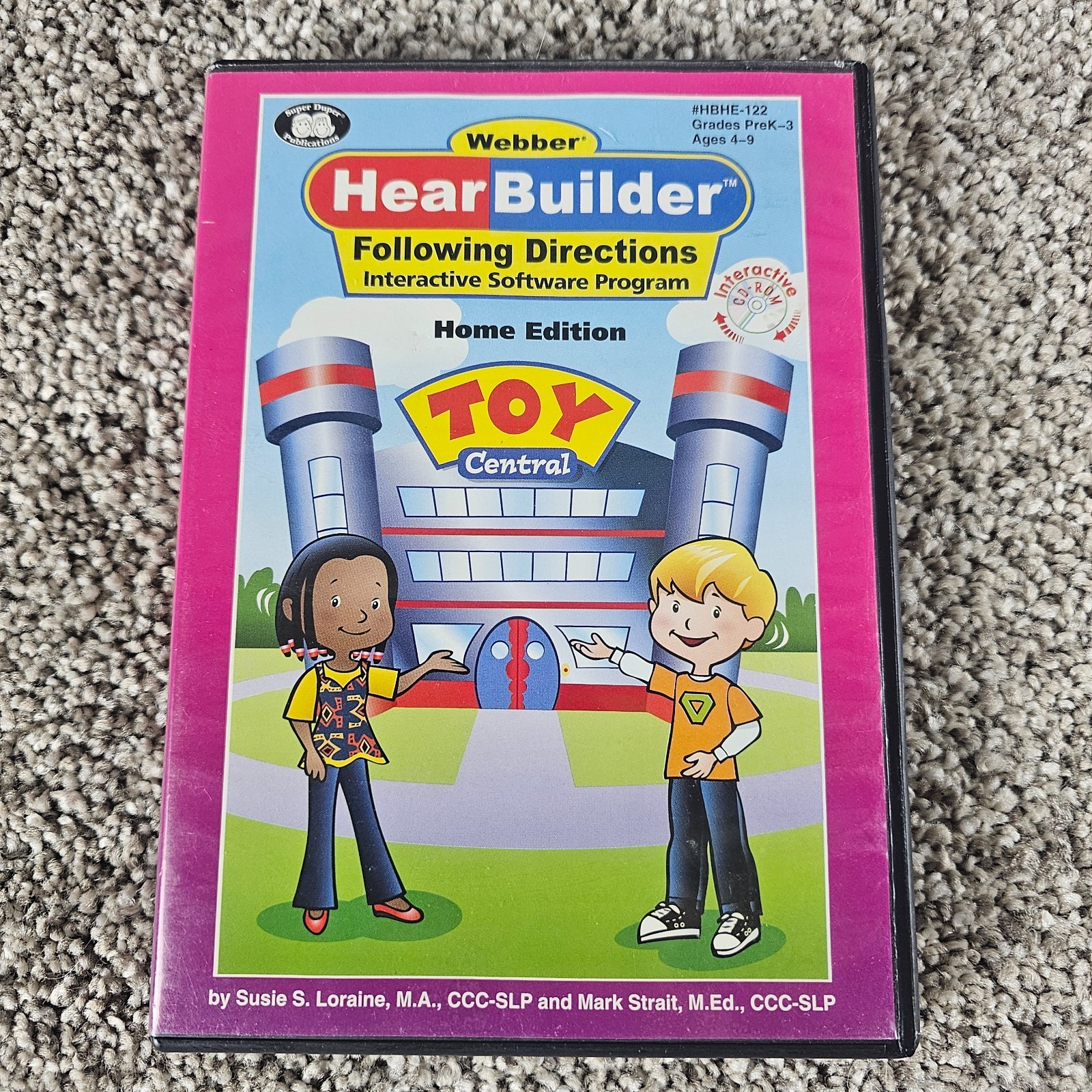 Webber HearBuilder Following Direction & Basic Concepts Home Edition CD HBHE-122