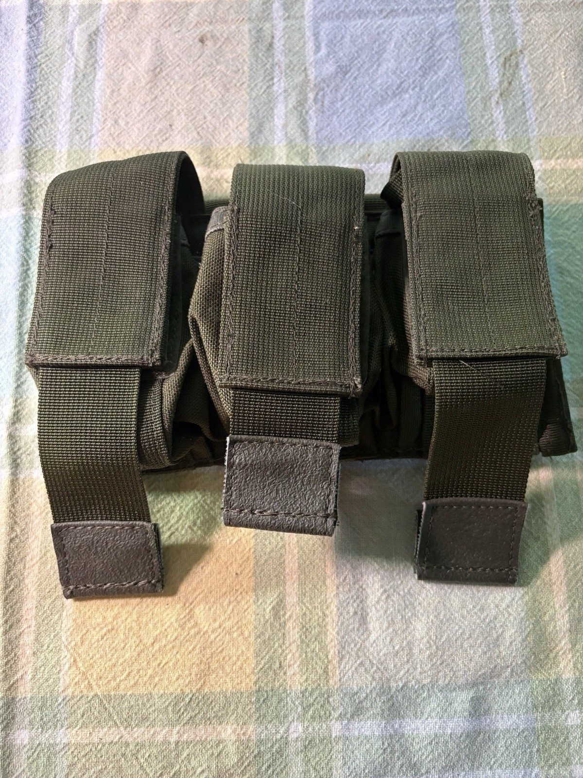 Molle 3 Cell Mag Pouch, OD, Unused