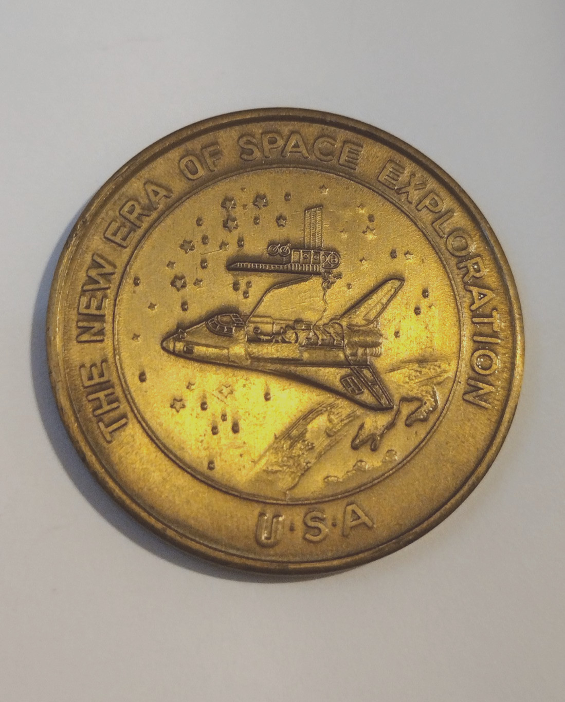 The New ERA Of Space Exploration USA Alabama Space & Rocket Center Souvenir Coin