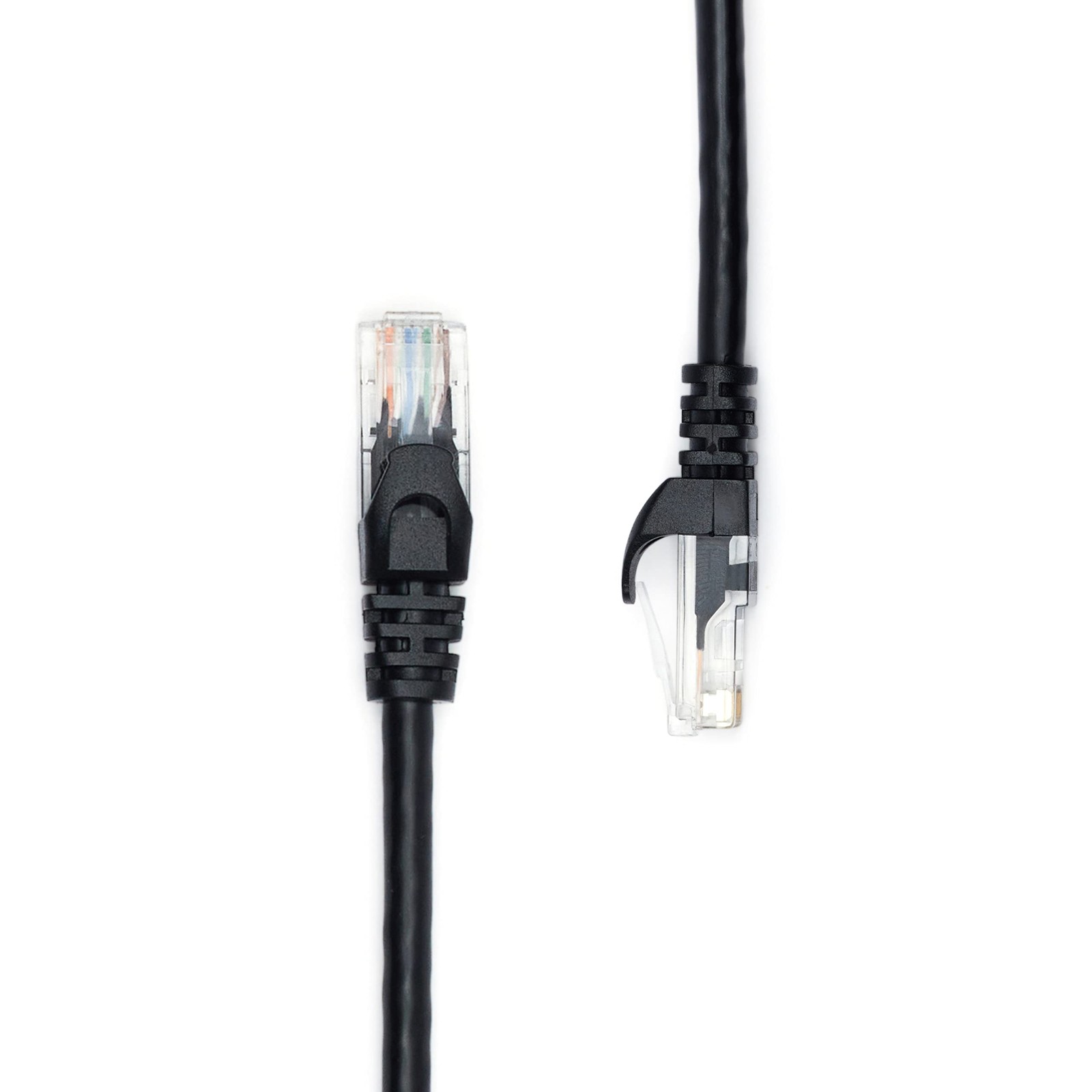 Amazon Basics RJ45 Cat 6 Ethernet Patch Cable, 10Gbps 10 Feet, Black
