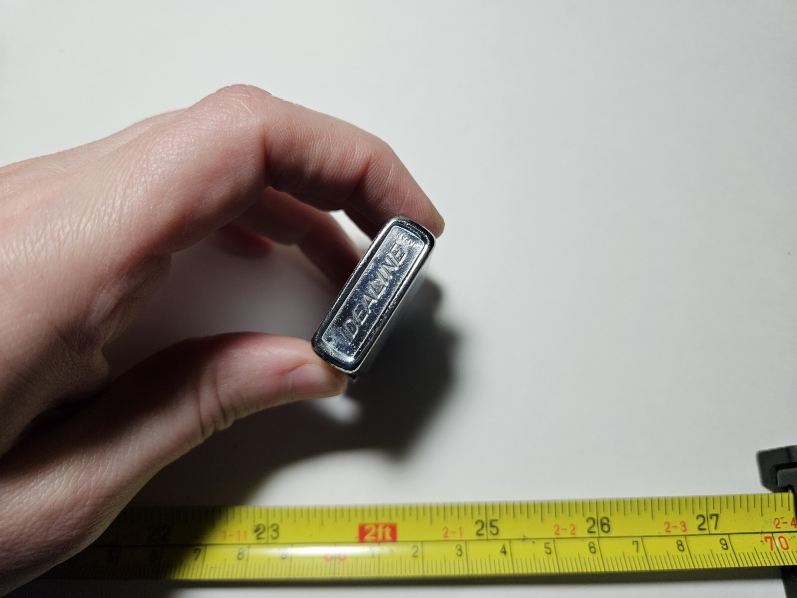 Vintage Caslon Advertising Lighter