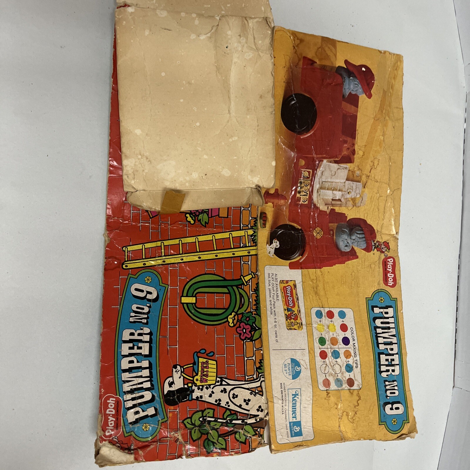 Kenner Play Doh Pumper No. 9 1974 BOX ONLY
