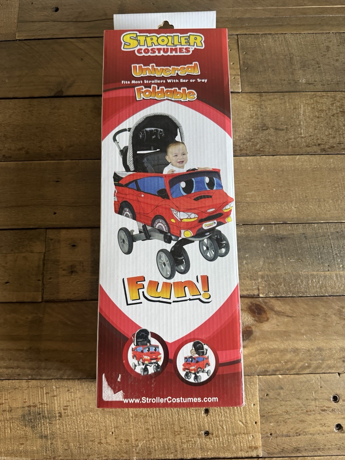 Stroller Halloween Costume DUMP TRUCK Fits Most Styles Color Red, NEW!