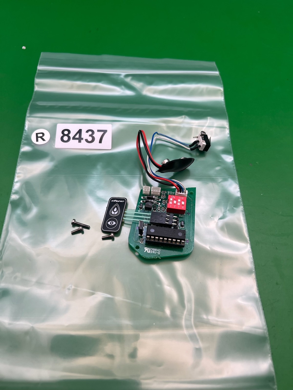 Dye DM4 DM5 Circuit Board with Membrane Pad DIP Switch LED Eye Wired Kit