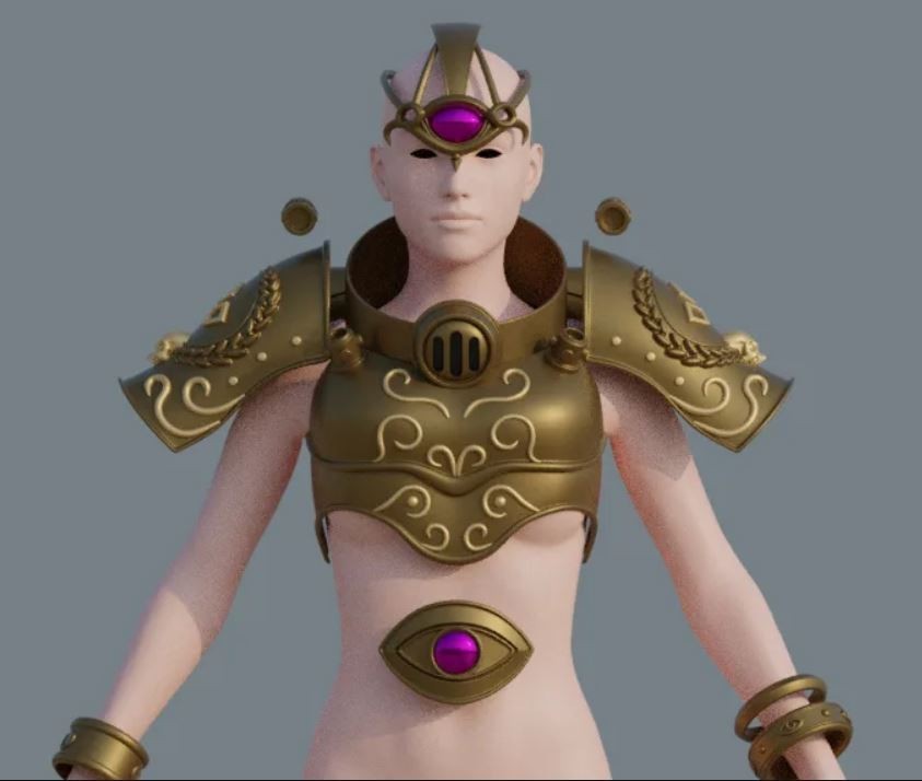 Rogue Trader - Cassia Orsellio (Raw 3d Print)