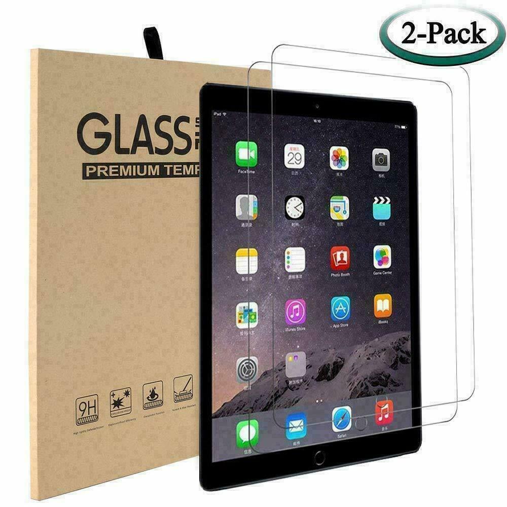 Pack of 2 Screen Protector For Apple iPad 5th/6th/7th/8th/9th/10th/11th Gen