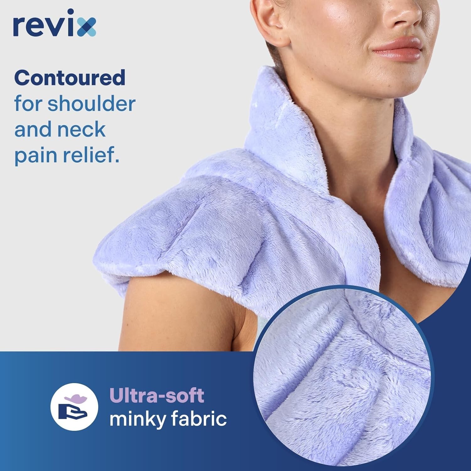 Scented Microwavable Neck and Shoulder Wrap - Herbal Aromatherapy Relief