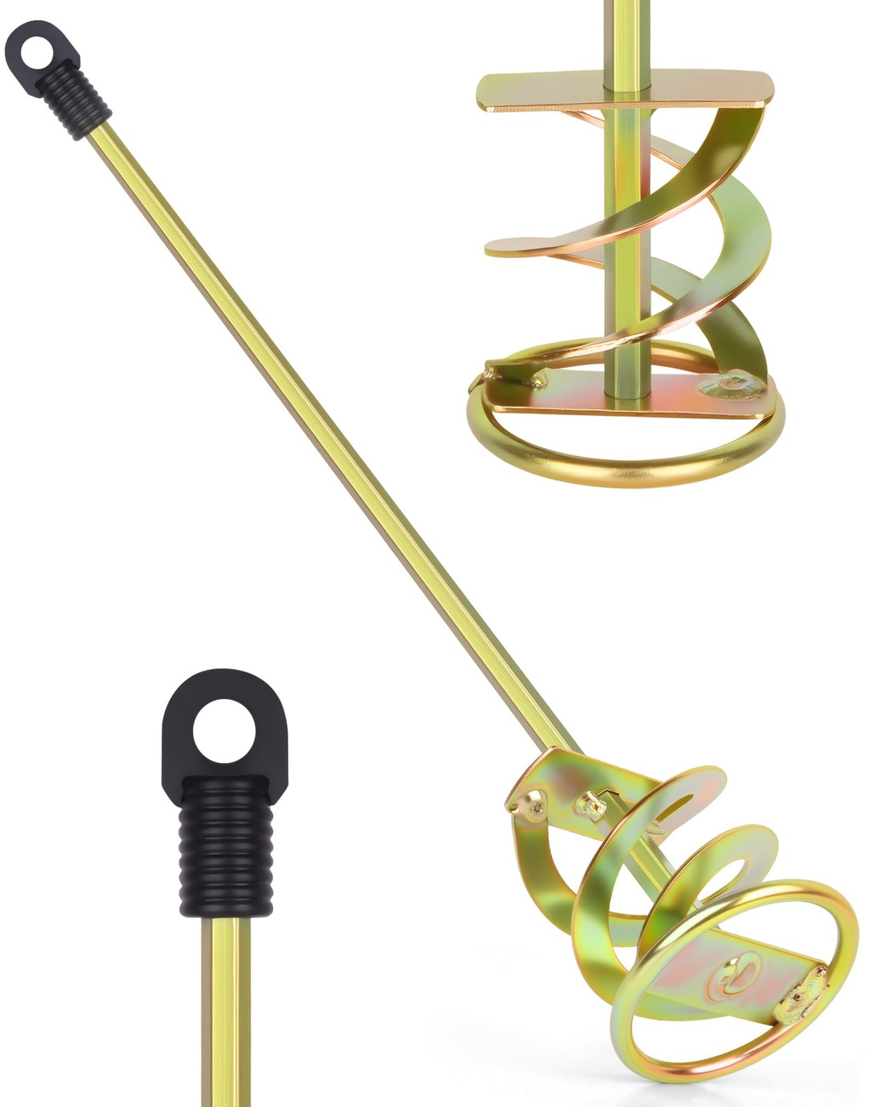 Paint Mixer for Drill, Paint Stirring Drill Attachment for 15 Gallon Bucket, ...