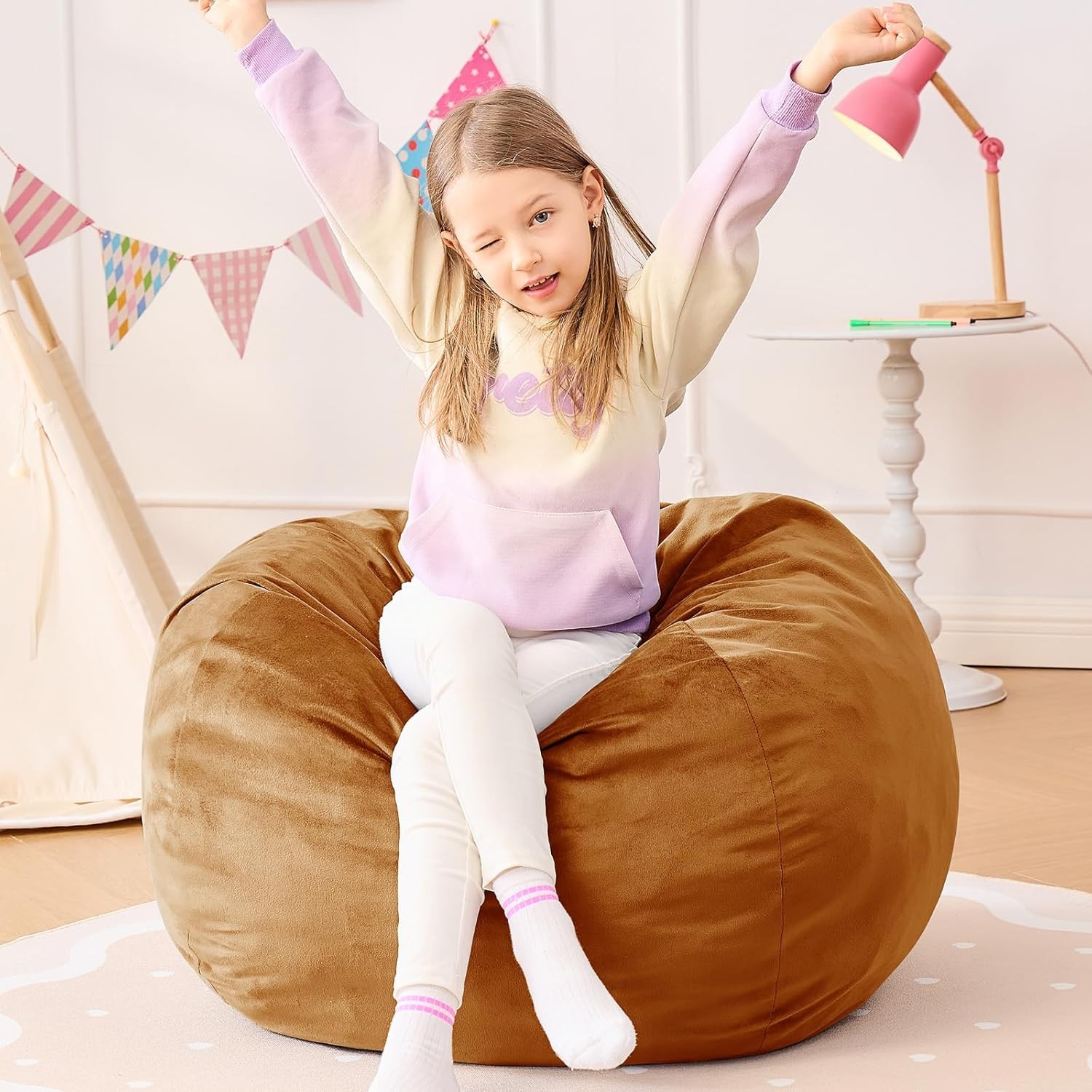 Bean Bag Chairs for Kids - Round Memory Fo Furniture Beag Chair -