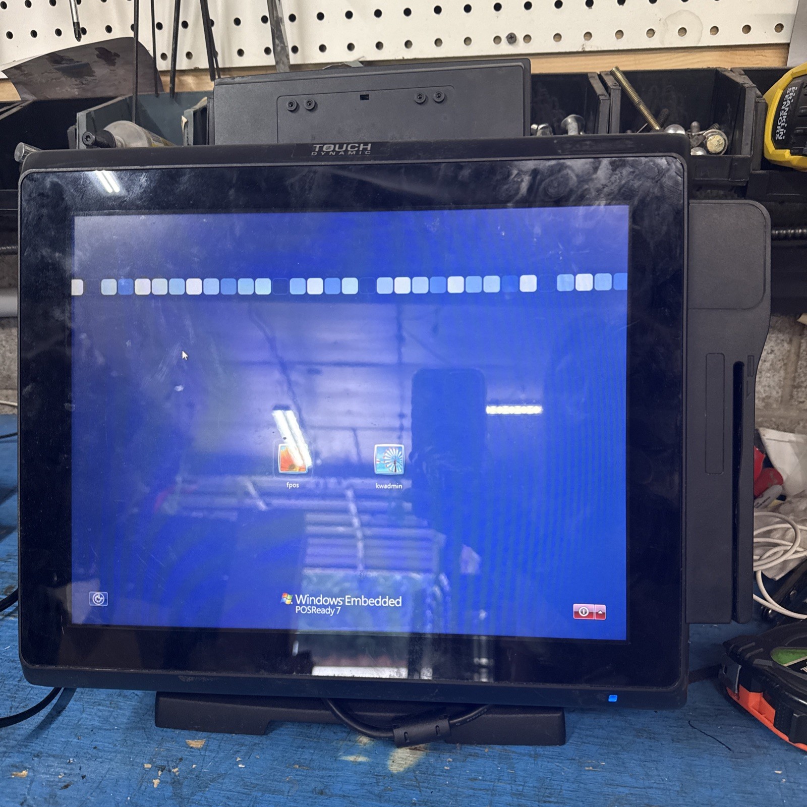 Touch Dynamic Breeze All in One Touchscreen POS System Working .Windows embedded