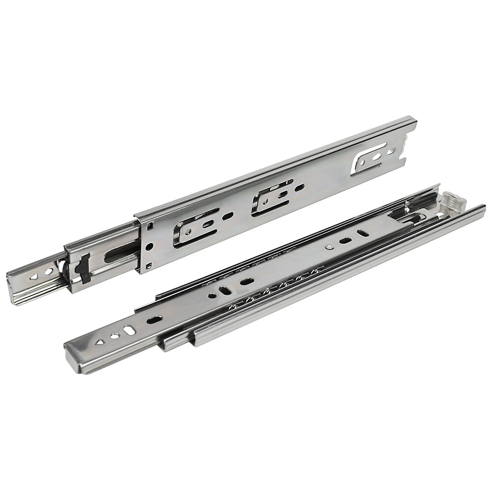 10"-24" Heavy Duty Runner Solid Ball Bearing Drawer Slides Rail Side Mount Steel
