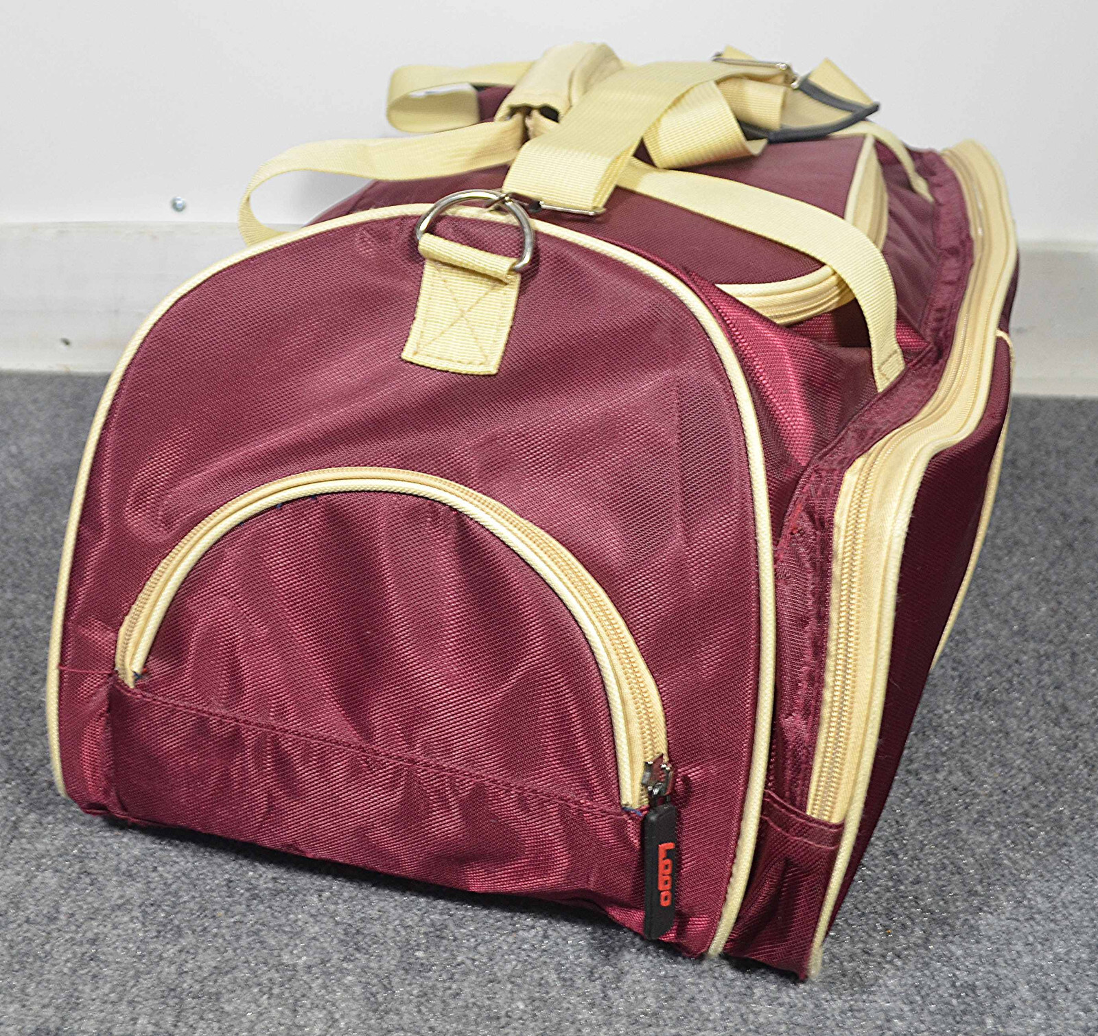Large Seminole Athletic bag logo brand with handles & shoulder strap 22" long!