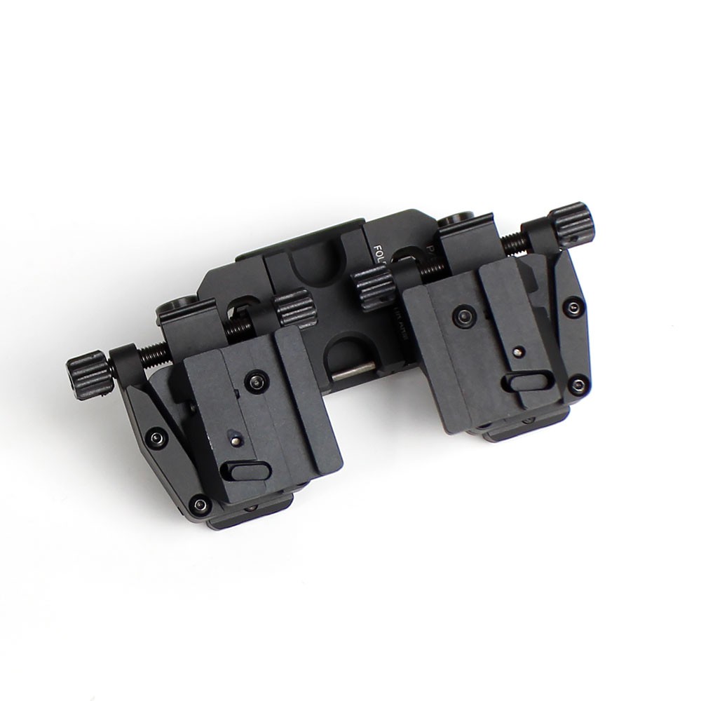 RQE Dual Bridge Mount Night Vision Monocular Conversion K-clip Adapter For Pvs14