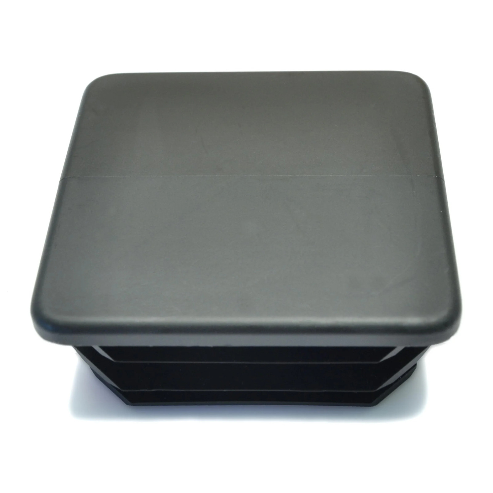 2" Black Plastic Square Pole Inserts (2 pcs.)