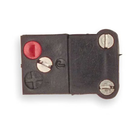 Tempco Tcar-1014 Thermocouple Jack, Black, Type J, Jack