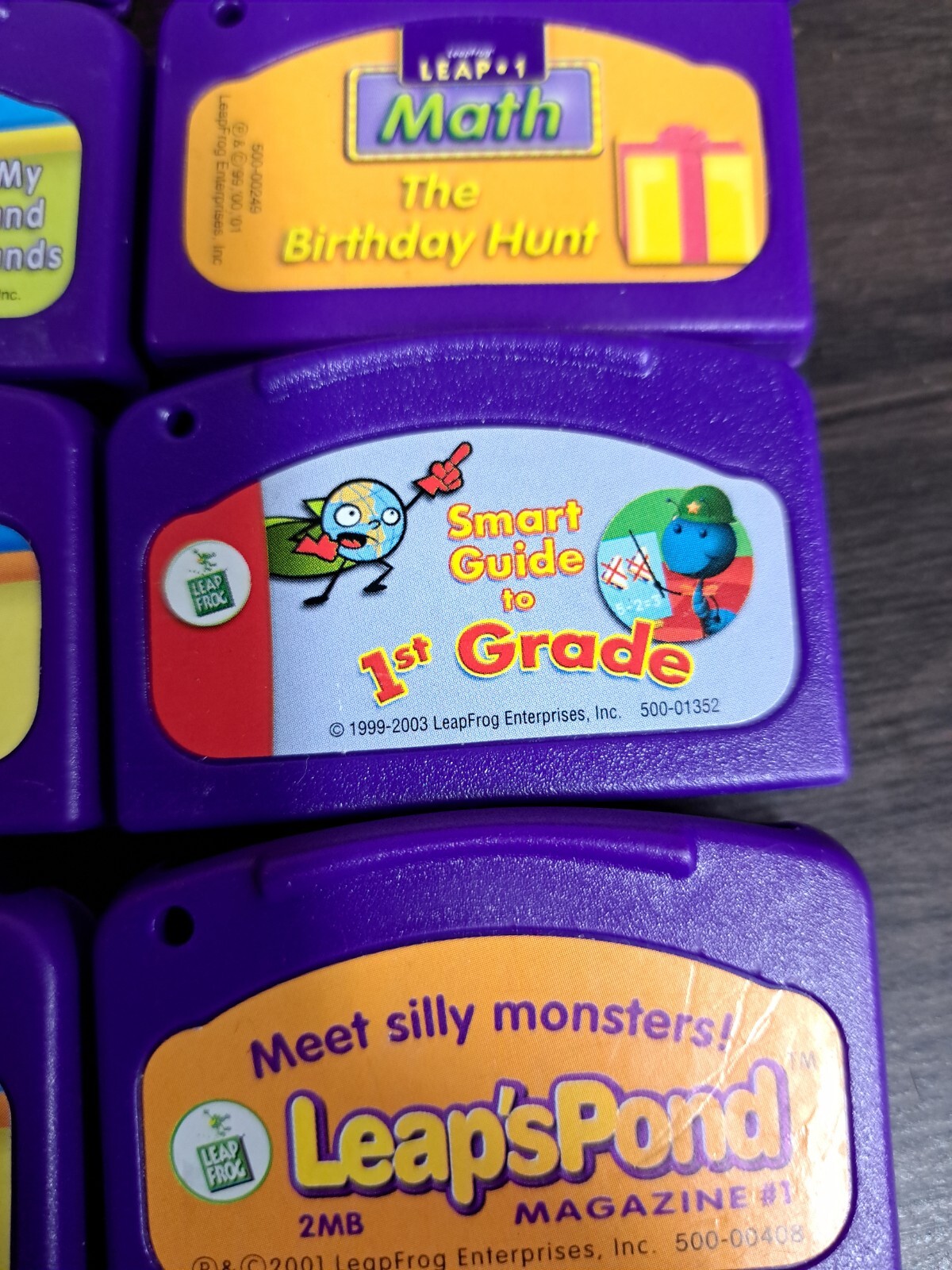 Lot of 7 Leap Frog LeapPad Phonics Reading Math Finding Nemo